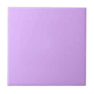 Carreau Customisé Pastel Mauve couleur solide minimaliste