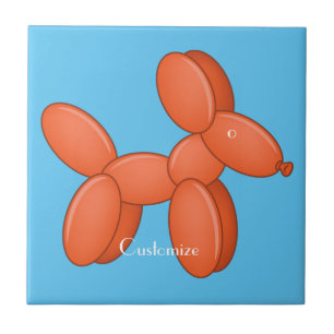 Carreau Cute Balloon Chien Thunder_Cove