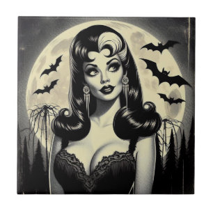 Carreau Cute Goth Girl