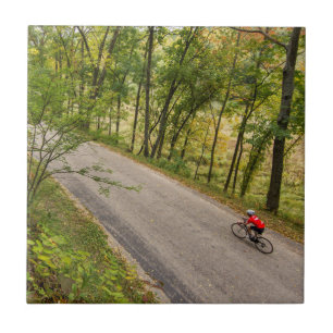 Carreau Cyclisme sur route rurale