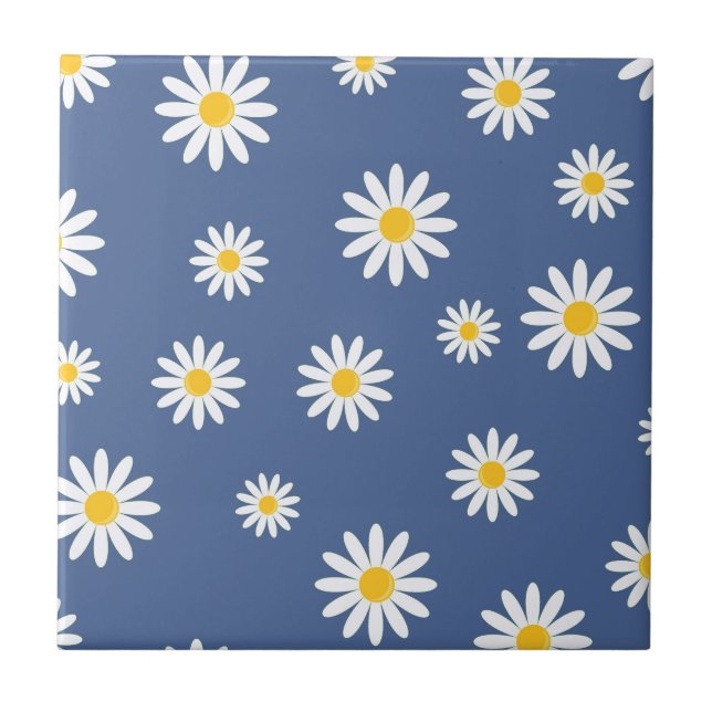 Carreau Daisy Meadows Blue (Devant)