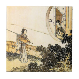 Carreau Dans le vieux Japon