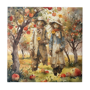 Carreau Dans L'Orchard D'Apple
