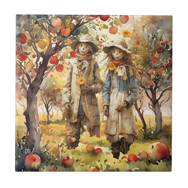 Carreau Dans L'Orchard D'Apple (Devant)
