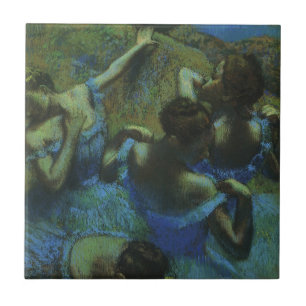 Carreau Danseurs bleus par Edgar Degas, Impressionnisme Vi