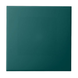 Carreau Dark Teal Solid Color