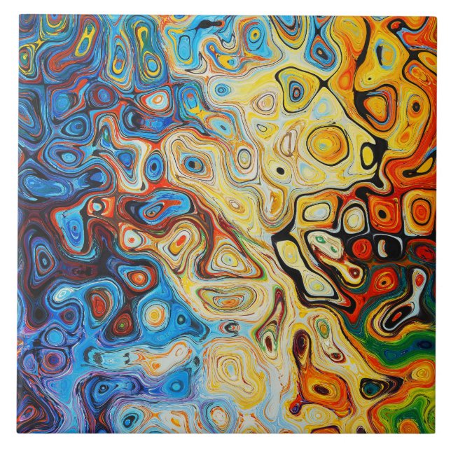 Carreau d'art textuel (Devant)