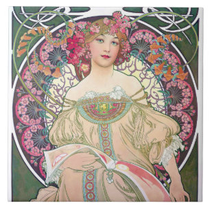 Carreau Daydream (printemps), Mucha