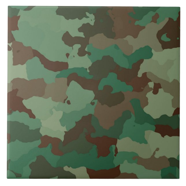 carreau de camouflage militaire (Devant)