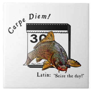Carreau de céramique Carpe Diem