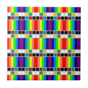 Carreau de céramique Couleurs Coloré Carré