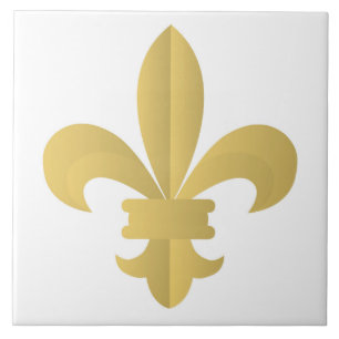 Carreau de céramique de Fleur De Lis