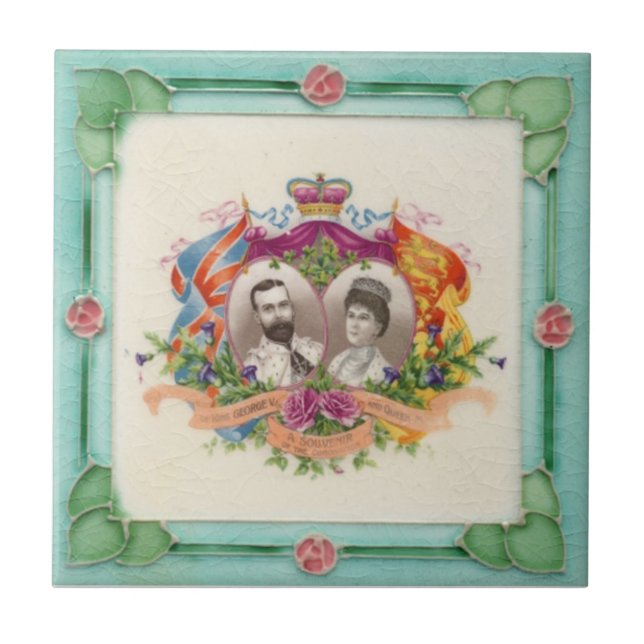 Carreau de céramique de la reproduction V0003 (Devant)