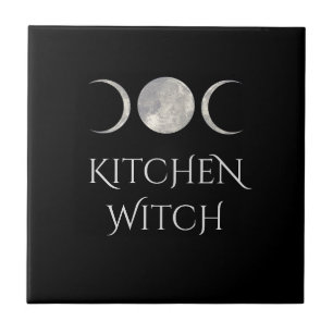 Carreau de céramique de lune triple