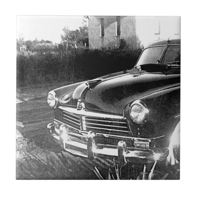 Carreau de céramique de voiture ancienne du Hudson (Devant)