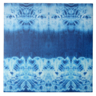 Carreau de céramique d'interconnexion Shibori