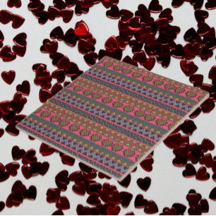 Carreau de céramique Tribal Essence – Art géométri