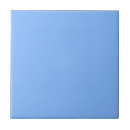 Carreau de couleur unie bleu turquoise