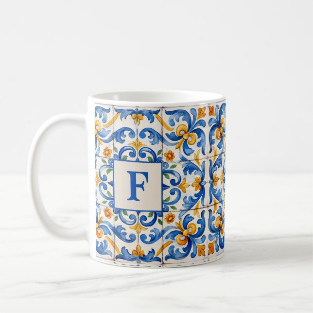 Carreau de Début d'Explosion Mug (Gauche)