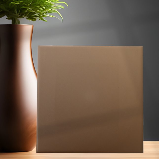 Carreau de dégradé Brown simple et personnalisable (Créateur téléchargé)