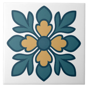 Carreau de Fleur de Laurier Méditerranéen