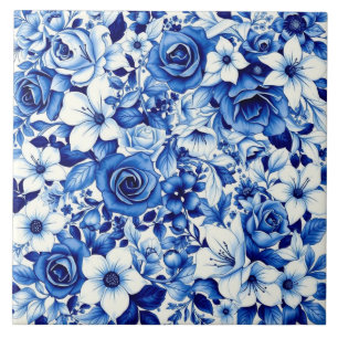 carreau de la symphonie de la rose bleue