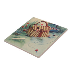 Carreau De mouche de pêche de sport toujours la vie