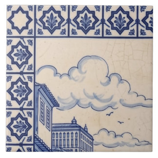 Carreau de murale Porto Azulejo 1 sur 6 en haut à