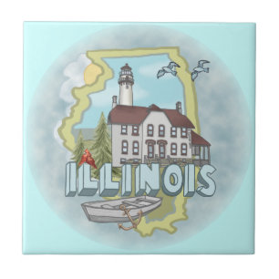 Carreau de phare de l'Illinois