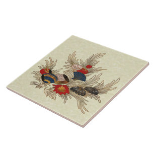 Carreau Déco océan asiatique