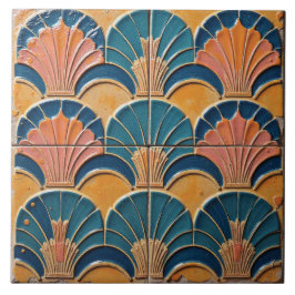 Carreau Deco Seashell Fanfare