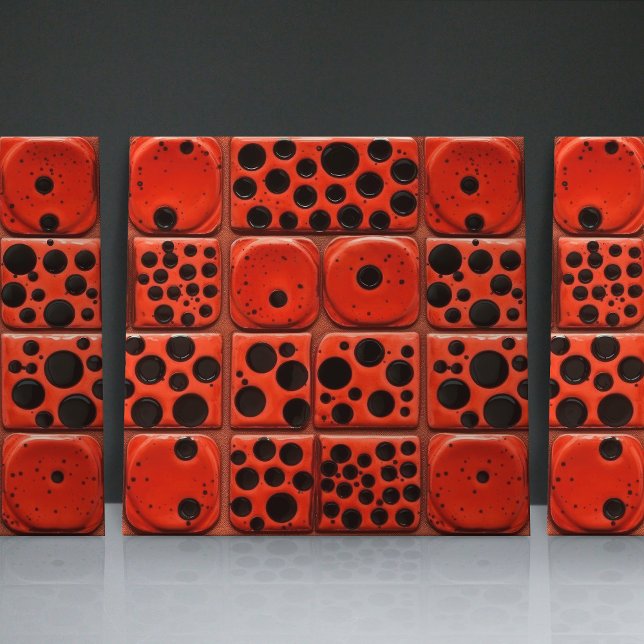 Carreau Décor Contemporain Décor Doté Faux Relief (Créateur téléchargé)