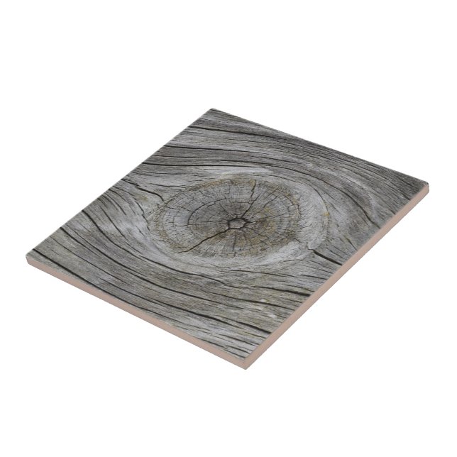 Carreau Décor cool rustique en bois (Côté)