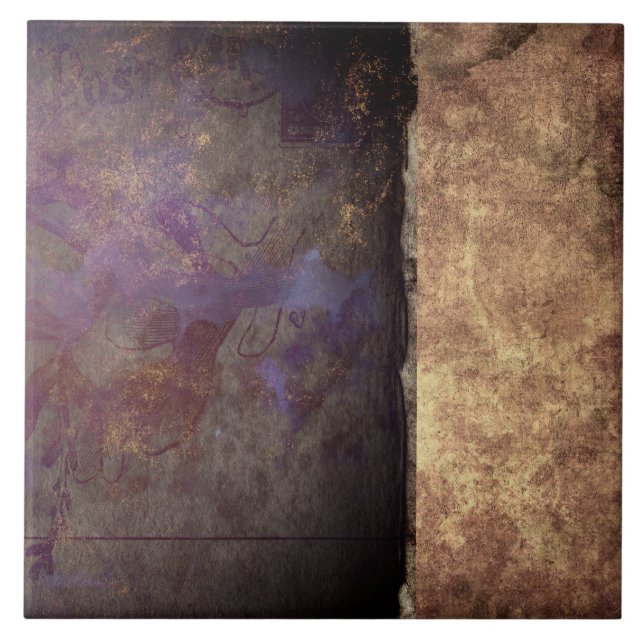 Carreau Décor Grunge de style industriel (Devant)