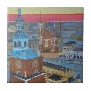 Carreau décoratif Cracovie Pologne