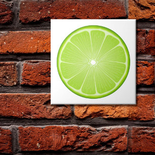 Carreau Décoration de patio Citron vert