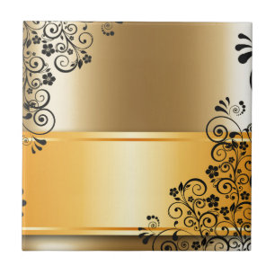 Carreau Décoration florale élégante