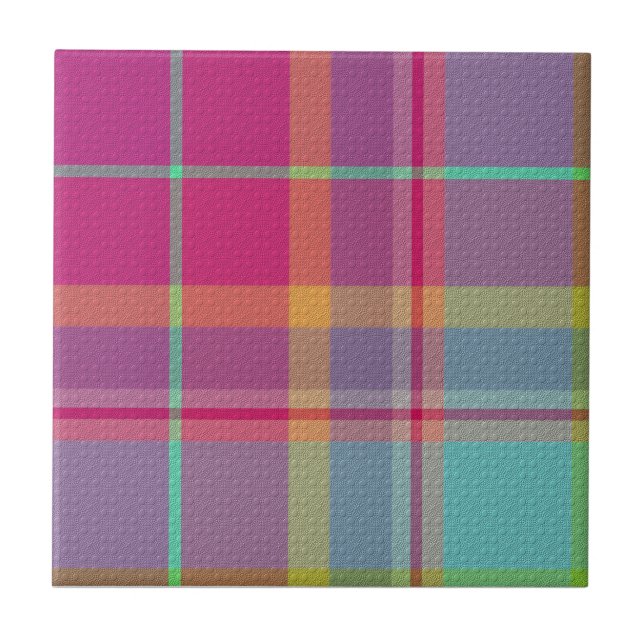 Carreau  Decorative Plaid  (Devant)
