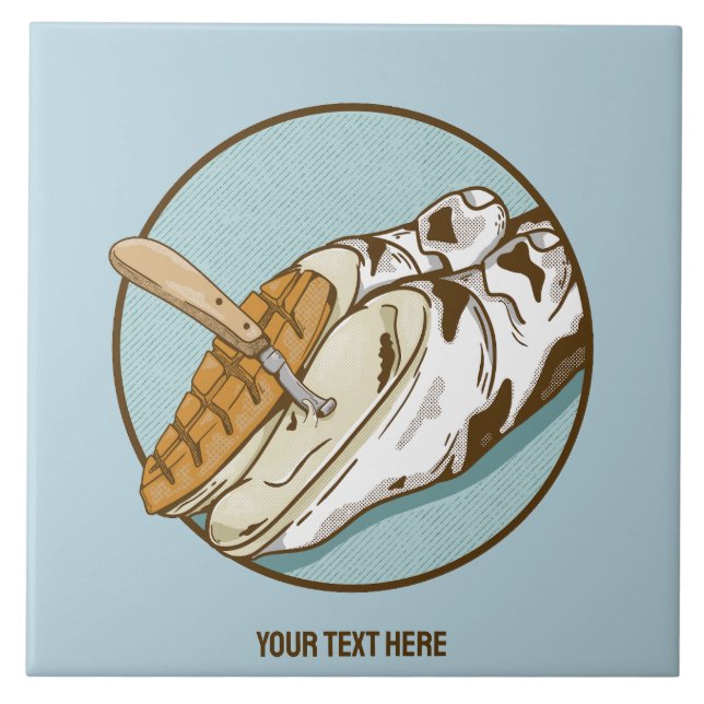 Carreau Découpage du capot de vache (Devant)