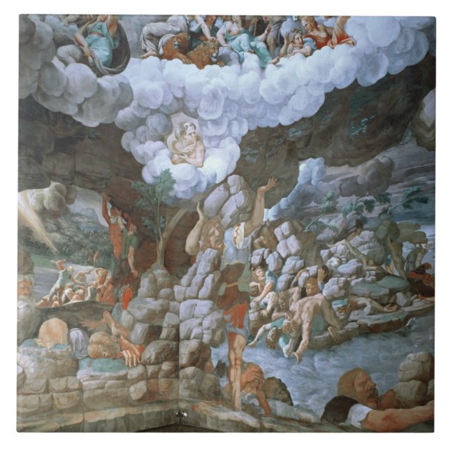 Carreau Dei Giganti (fresque) de Sala (voyez également (Devant)