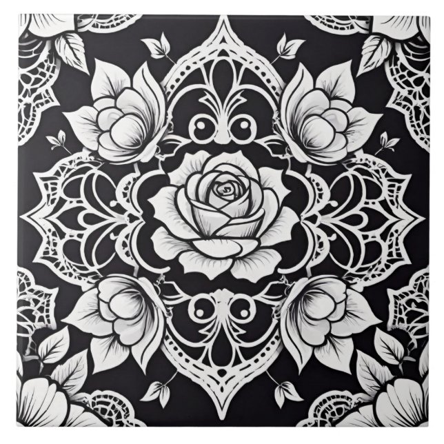 Carreau Dentelle néocturne (Devant)