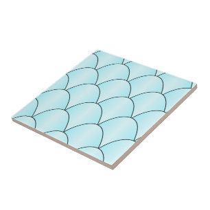Carreau Design Art déco bleu