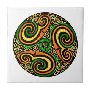 Carreau Design celtique irlandais Mandala, Carrelage céram