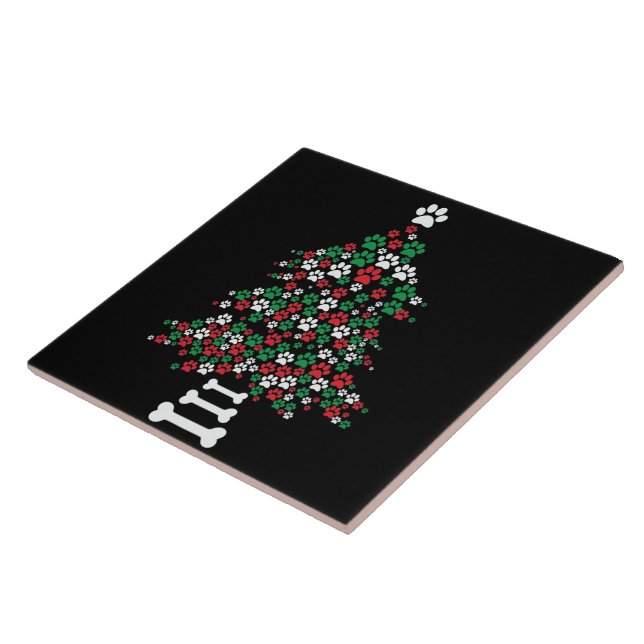 Carreau Design de tuiles Empreintes de pattes inspirées d' (Côté)