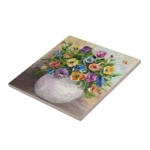 Carreau Design de tuiles florales