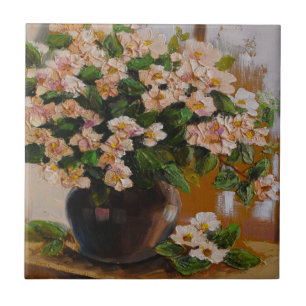 Carreau Design de tuiles florales