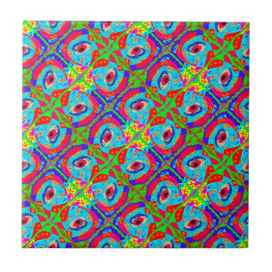 Carreau Design inspiré par l'art tribal