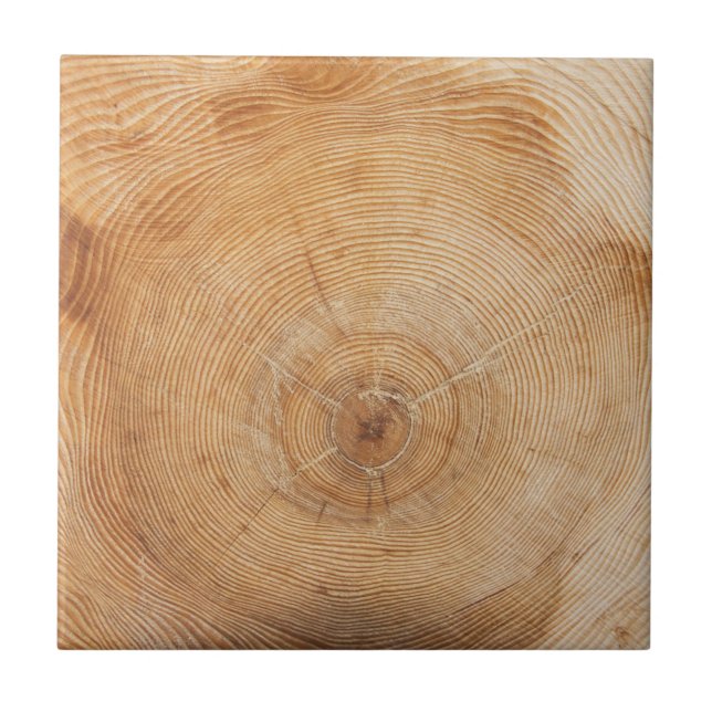 Carreau Design magique, coupe naturelle de bois (Devant)