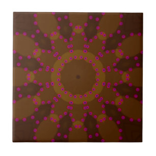 Carreau Design moderne élégant rose brun carrelage céramiq