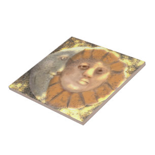 Carreau Dessin d'oeuvre d'art de relique de symbole de sol